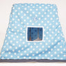 CuddlyCoo Wooden PlayGym with Mini Tent - Baby Blue - CCPGBB