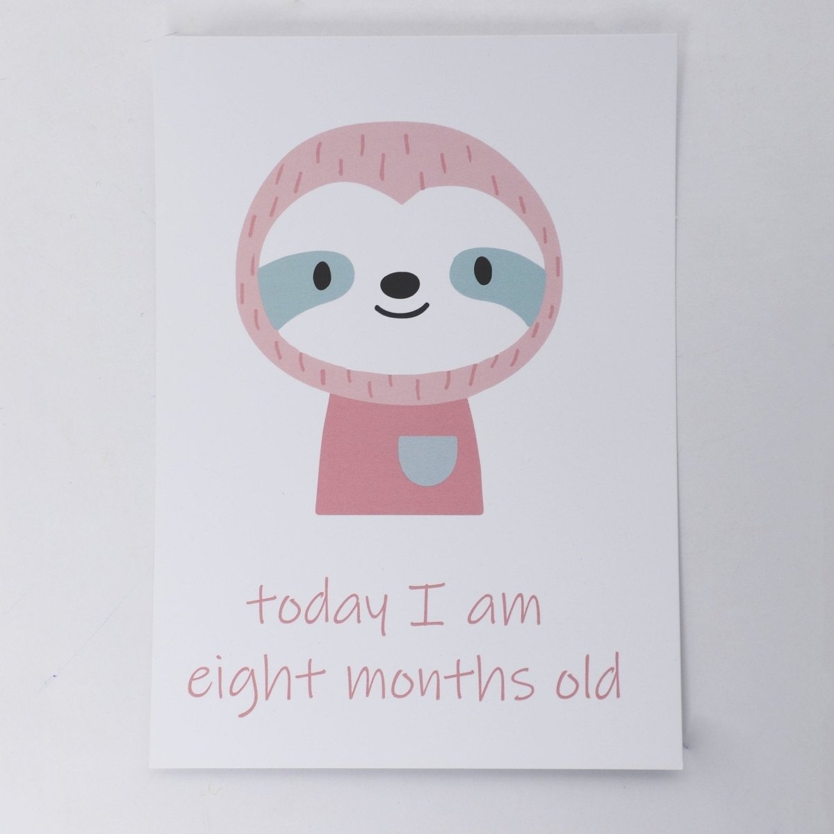 Cute Jungle Theme Milestone Cards- (Pack Of 25) - MSCD-CJTM