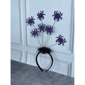 Cute Spooky Spider Bouncy Springed Hairband accessory for Halloween Party - Little Surprise BoxCute Spooky Spider Bouncy Springed Hairband accessory for Halloween Party