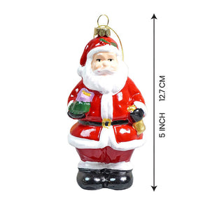 Cute Standing Santa Claus Christmas Tree Ornaments - XMAS TREE ORNAMENTS