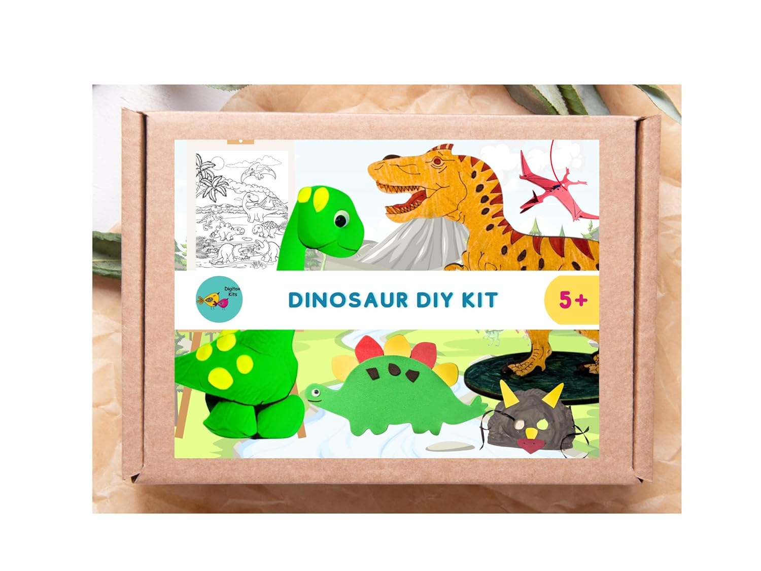 Digitox Kits DIY Dinosaur Craft Kit