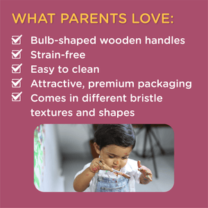 Dabble Jumbo Paint Brush Set - JMBBSH