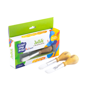 Dabble Jumbo Paint Brush Set - JMBBSH
