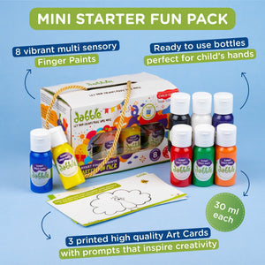 Dabble Mini Starter Finger Painting Fun Pack - DFP03