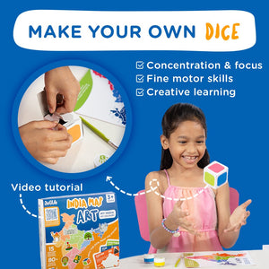 Dabble My dabble India Map Art | India maps for kids learning - DP25IMK44