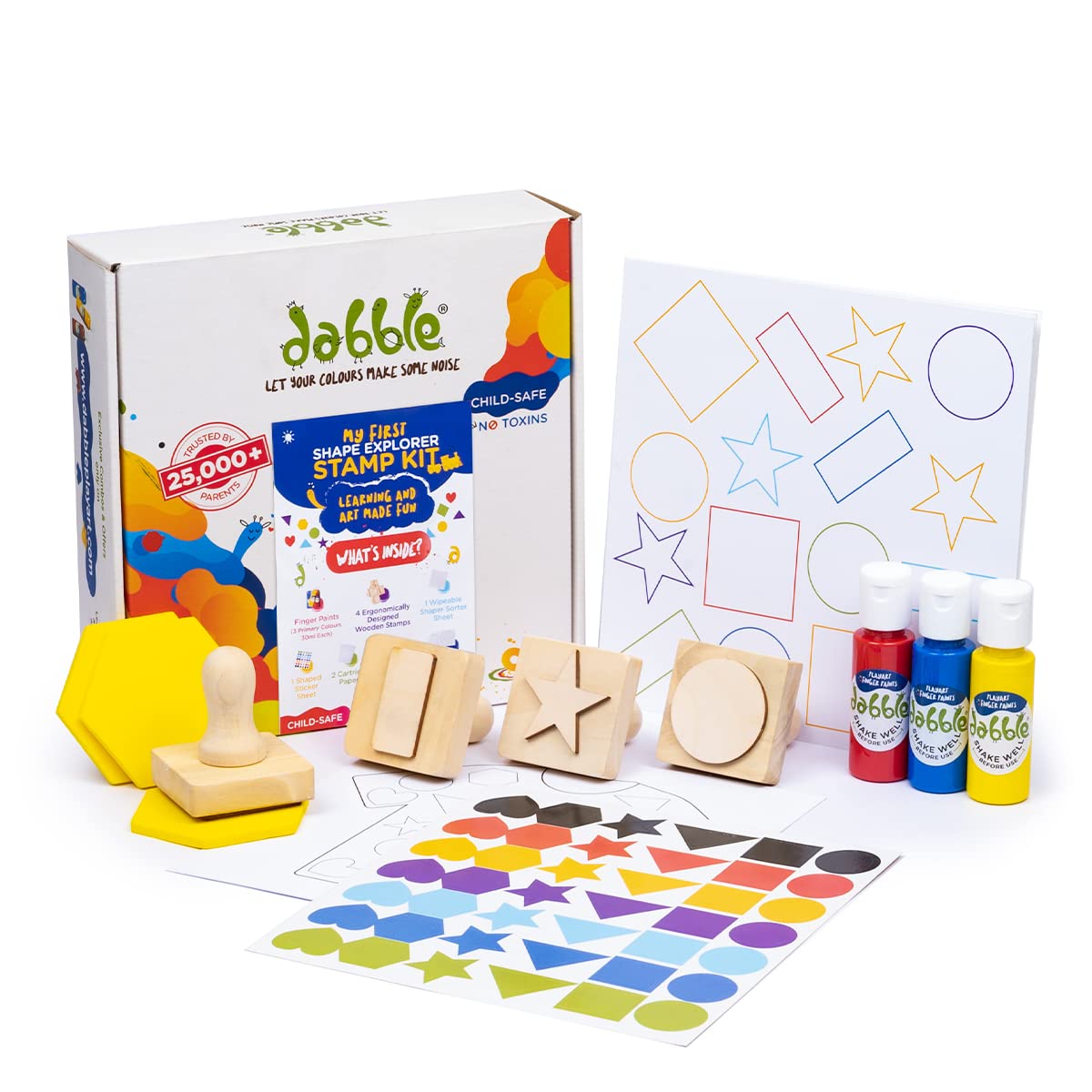 Dabble | My First Shape Explorer Stamp Kit - STAMPKIT