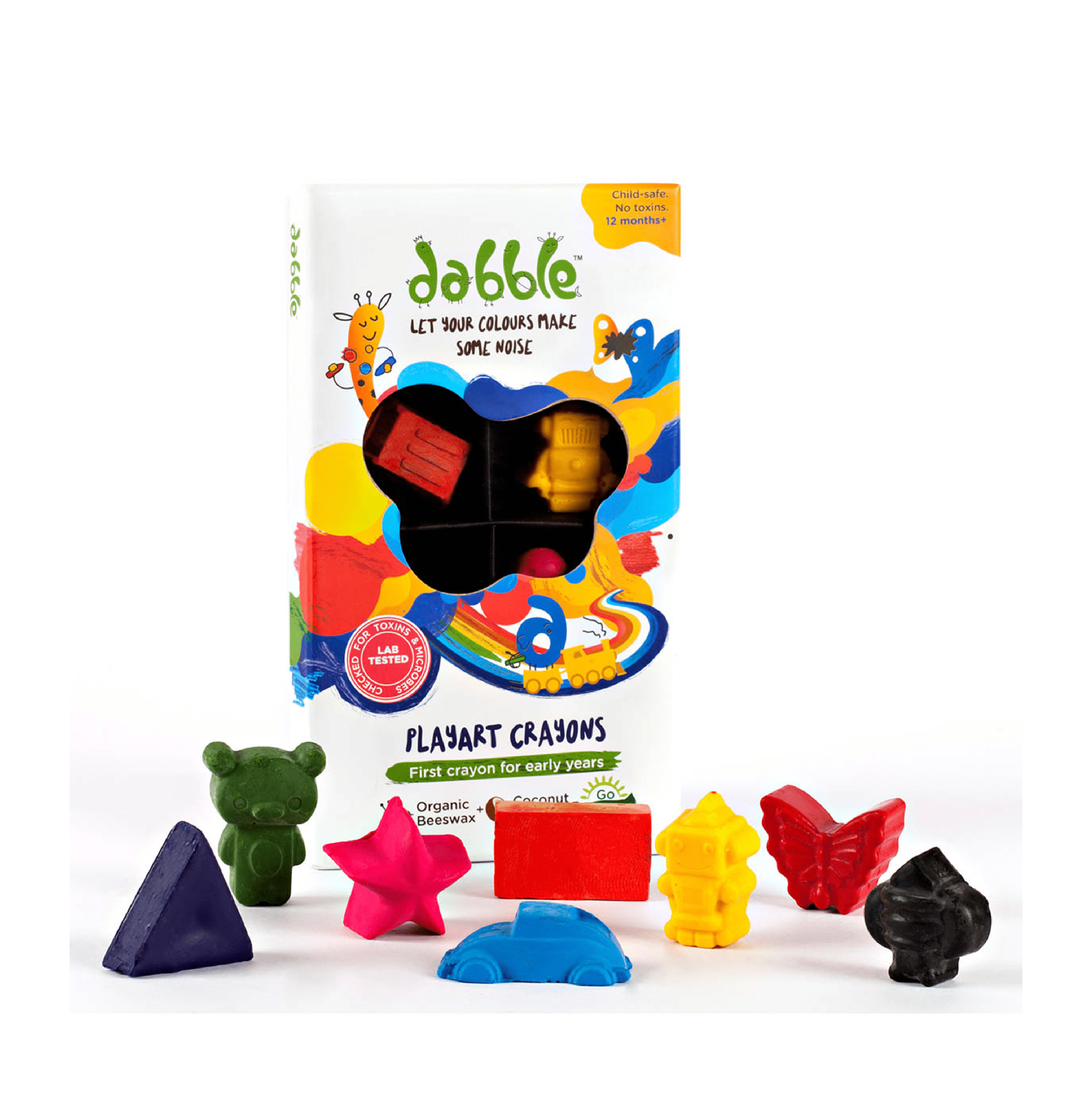 Dabble Playart Crayons - B802