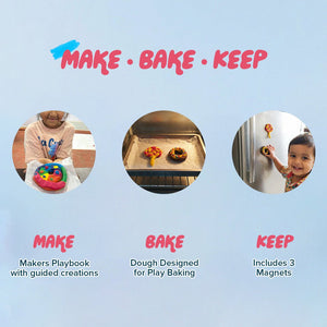 Dabble Playart mini’s Dessert Party Playdough Set - Art & Craft