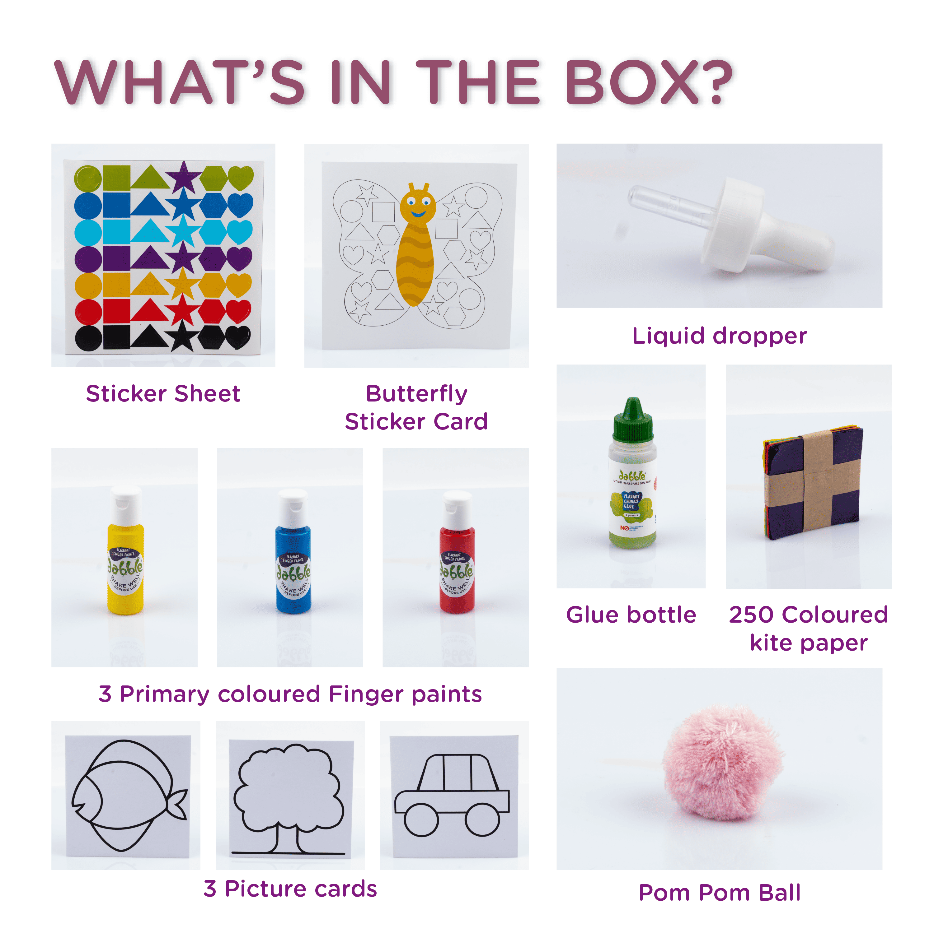 Dabble Preschool Art and Craft Kit - PRESCHKIT