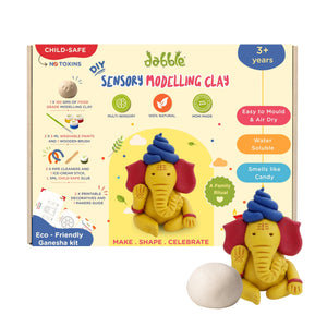 Dabble Sensory Modelling Clay Kit | Ganesha DIY - Art & Craft