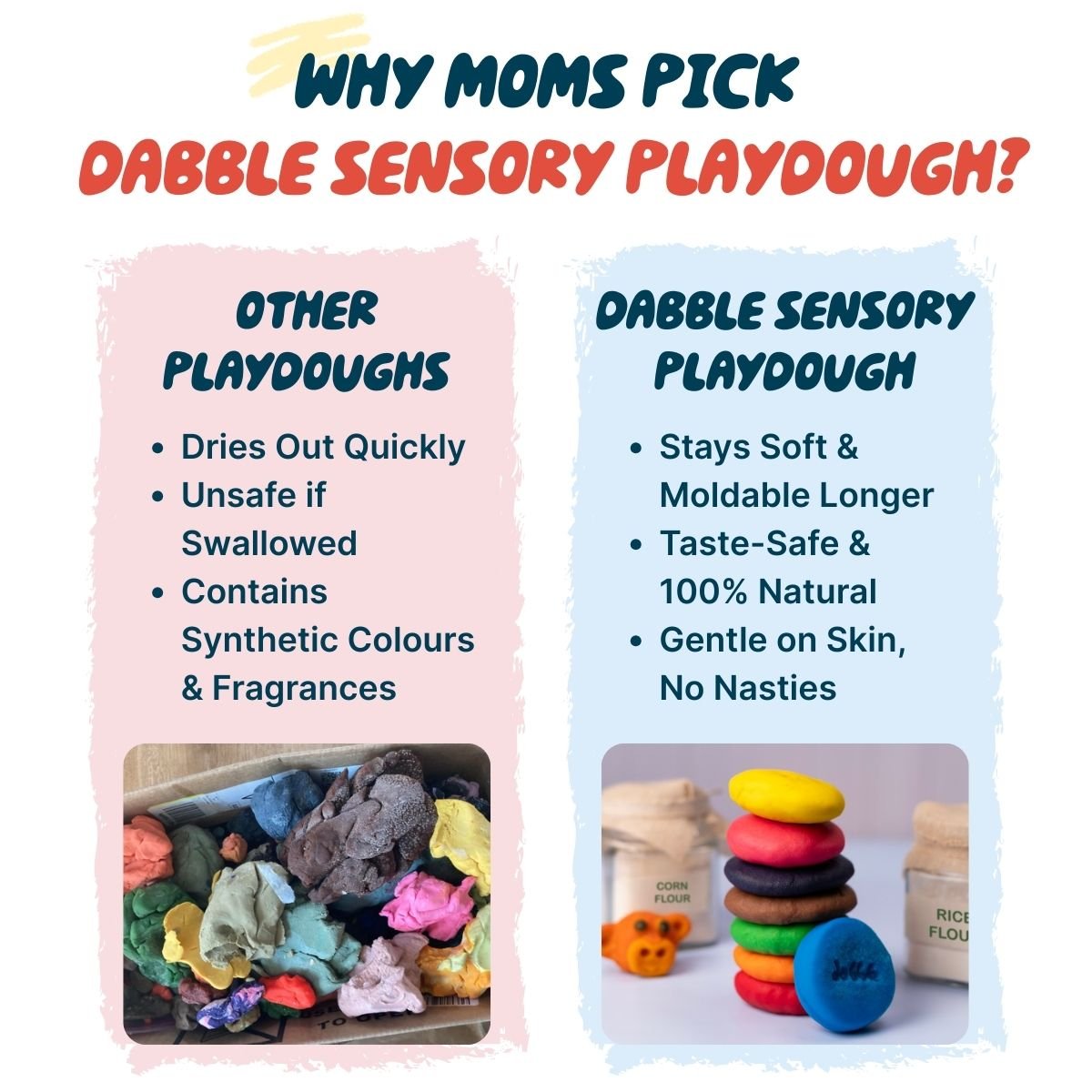 dabble Sensory Playdough - DPSPD1061