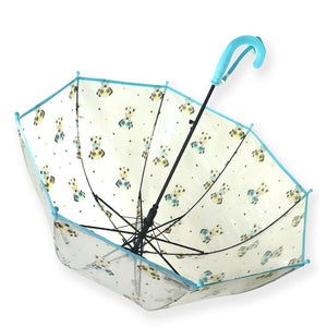 Dalmation theme Dome style Transparent Umbrella for Kids, 1 - 5years - Monsoon Wear