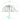 Dalmation theme Dome style Transparent Umbrella for Kids, 1 - 5years - Monsoon Wear