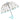 Dalmation theme Dome style Transparent Umbrella for Kids, 1 - 5years - Monsoon Wear