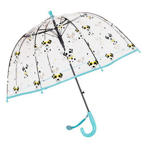 Dalmation theme Dome style Transparent Umbrella for Kids, 1 - 5years - Monsoon Wear