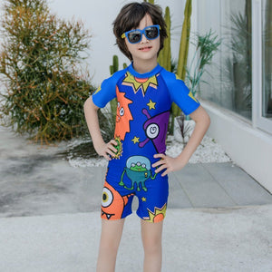 Dark Blue Aliens Swimwear/swimsuit for Kids - Little Surprise BoxDark Blue Aliens Swimwear/swimsuit for Kids - Little Surprise BoxDark Blue Aliens Swimwear/swimsuit for Kids