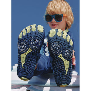 Dark Blue Anti Skid Land and Water Outdoor adventure Shoes for Kids - Little Surprise BoxDark Blue Anti Skid Land and Water Outdoor adventure Shoes for Kids