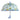 Dark Blue Dome style construction theme Transparent Umbrella for Kids, 1 - 5years - Monsoon Wear