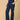 Dark Blue Maternity Knit Denims With Belly Support - Dark Wash - MDD - AN - DRDN - S