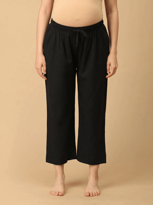 Dark Matter Maternity Lounge Pants - Black Maternity Bottoms