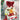 Deer Red & Grey Checks Christmas Sack - 