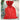 Deer Red & Grey Checks Christmas Sack - 