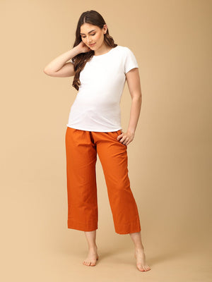 Desert Flame Maternity Lounge Pants - MBS - SK - DSFM - S