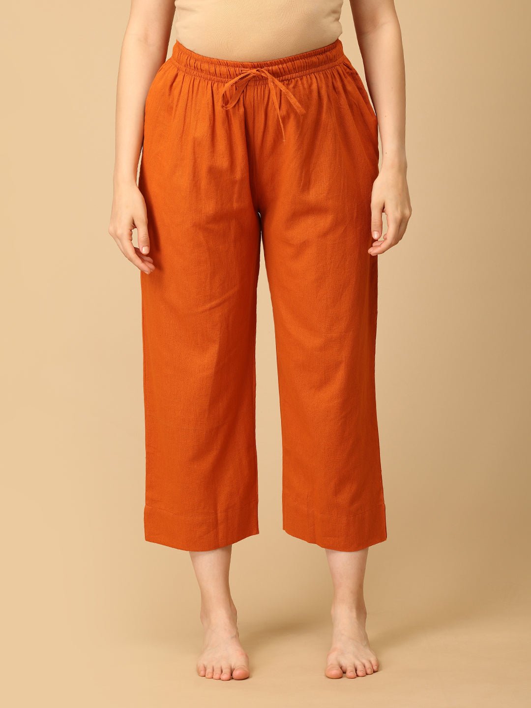 Desert Flame Maternity Lounge Pants - MBS - SK - DSFM - S
