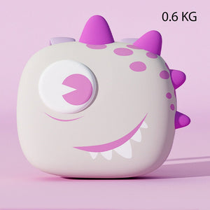 Dewy the Smiley Monster, 3d Lightweight Ergo Backpack for Toddlers and Kids  - Back To School