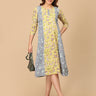 Dhup Chhaya Maternity and Nursing Kurti Dress - MEW - SF - DHPC - S