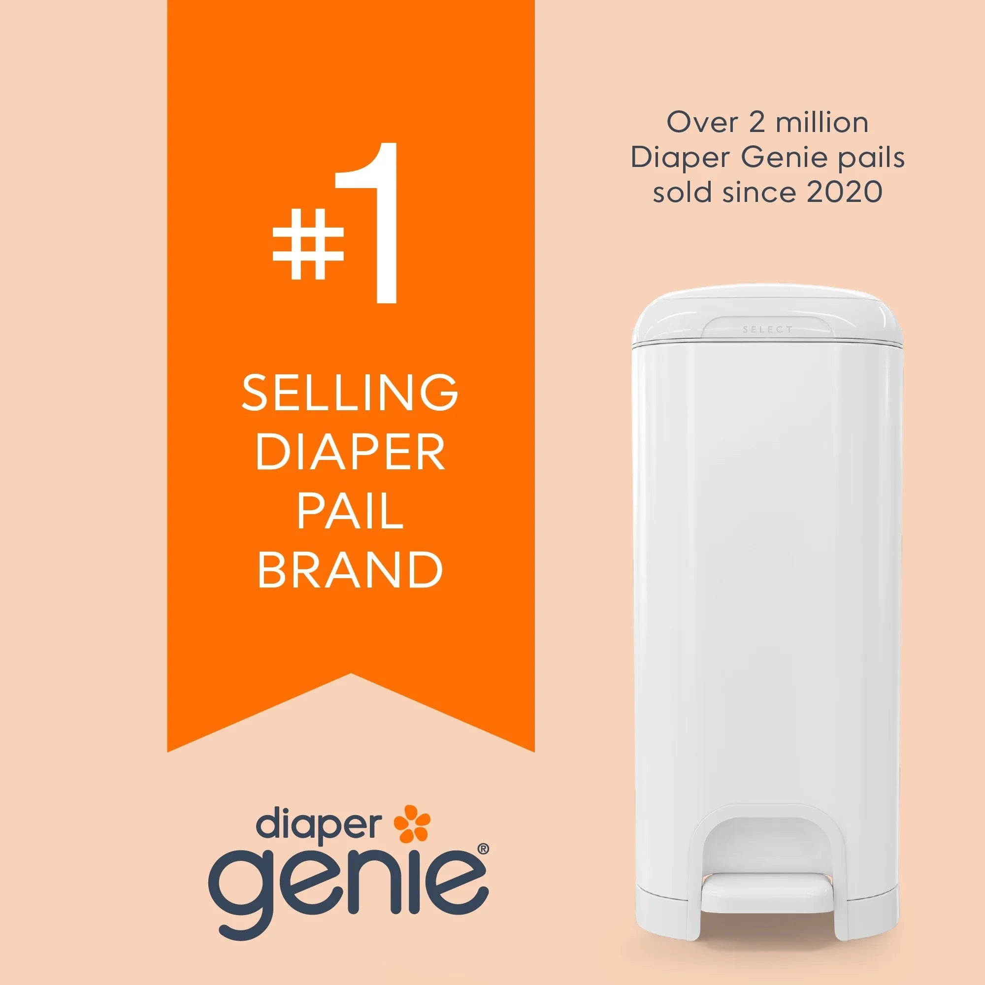 Diaper Genie Diaper Pails Refills Square refill Green - Diaper Organizers