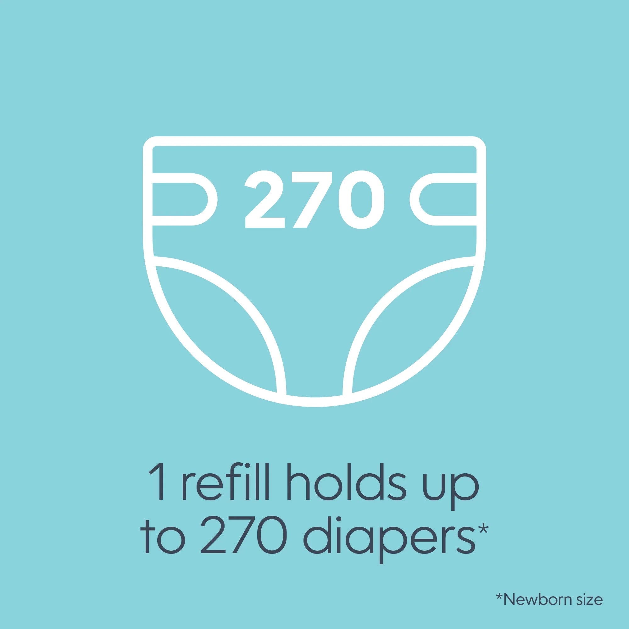Diaper Genie Diaper Pails Refills Square refill Green - Diaper Organizers