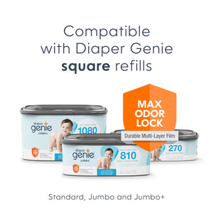 Diaper Genie Diaper Pails Select - Grey Diaper Organizers
