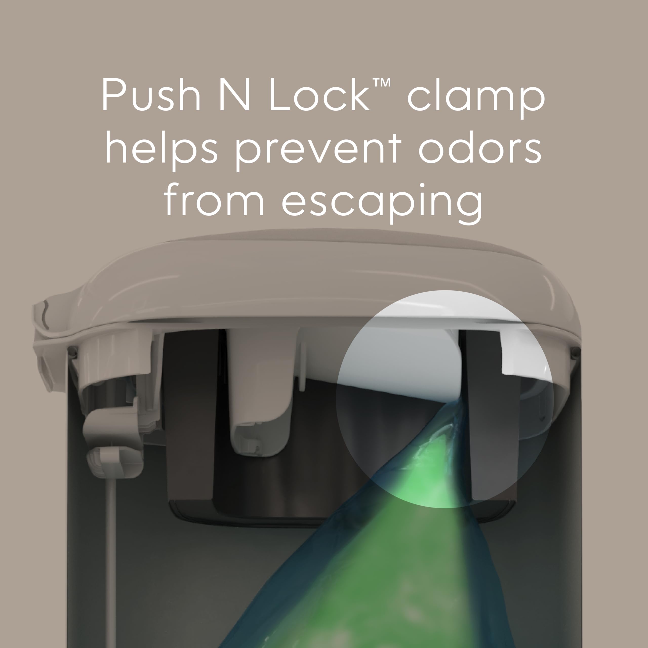 Diaper Genie Diaper Pails Select - Grey Diaper Organizers