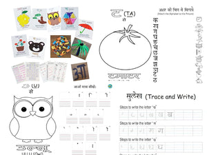 Digitox Fun with Hindi Letters DIY Activity Kit - DIGI107