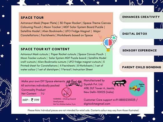 Digitox Kit DIY Space Tour Craft Kit - DIGI112