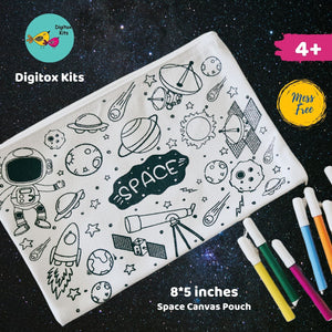 Digitox Kit Space Theme Canvas Pouch - DIGI120