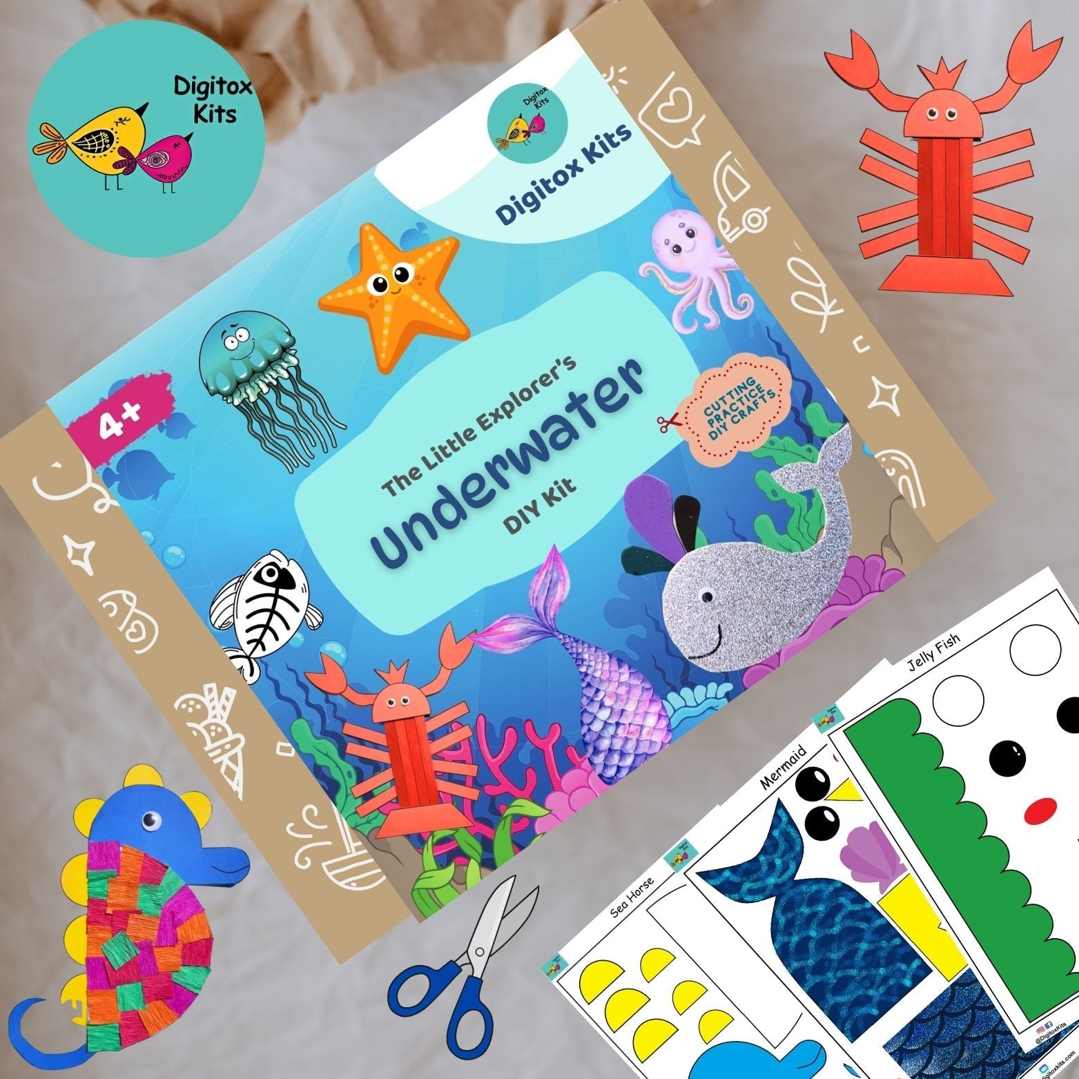 Digitox Kits DIY Underwater Craft Kit - DIGI113