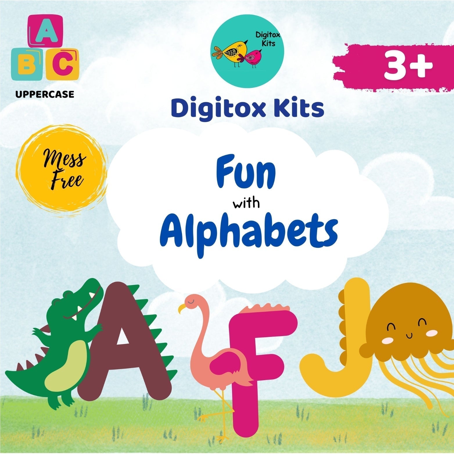 Digitox Kits Fun with Alphabets DIY Activity Kit - DIGI100