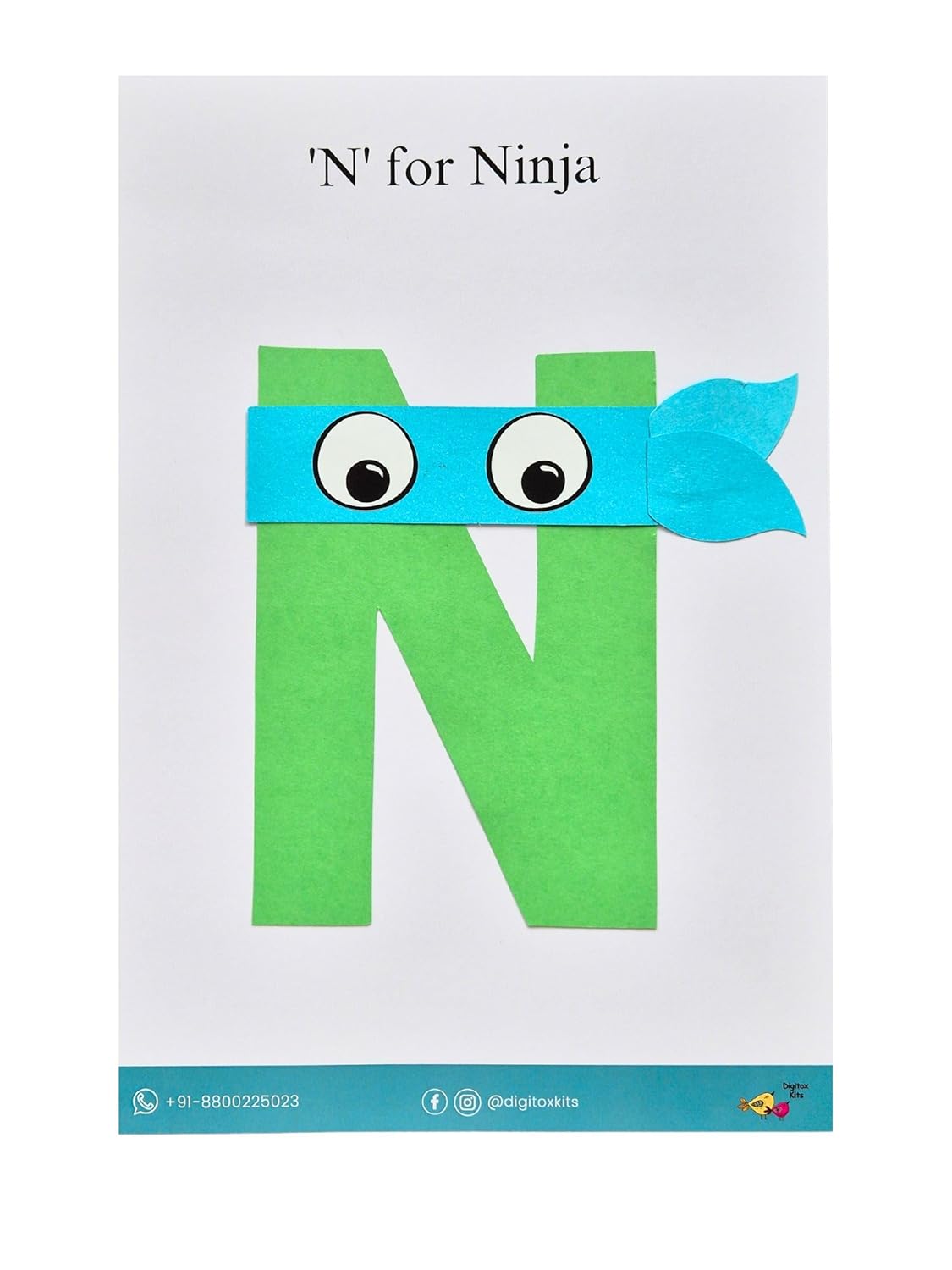 Digitox Kits Fun with Alphabets DIY Activity Kit - DIGI100