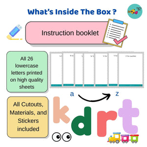 Digitox Kits Fun with Alphabets Lowercase - DIGI125