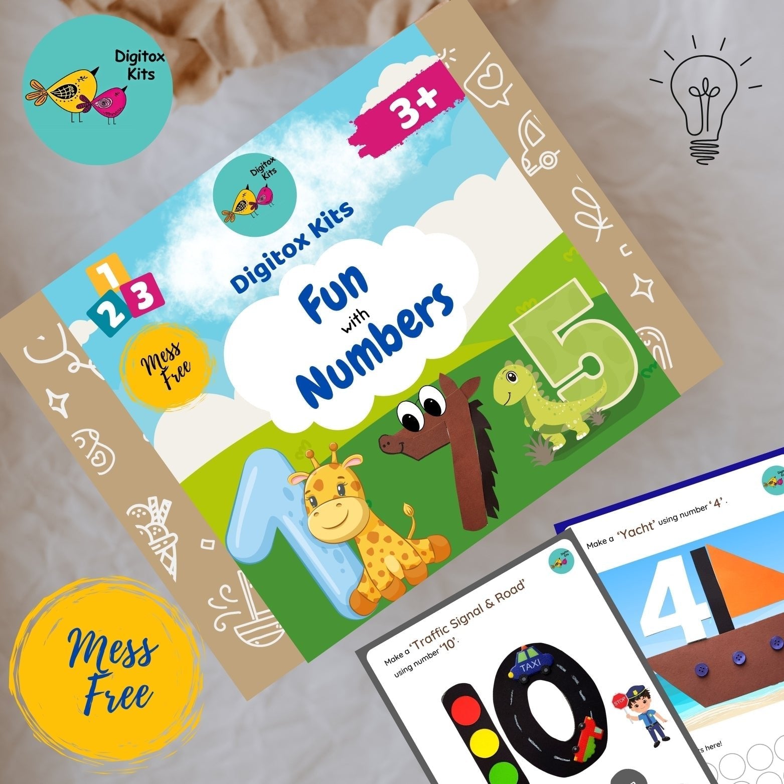 Digitox Kits Fun With Number DIY Activity Kit - DIGI115