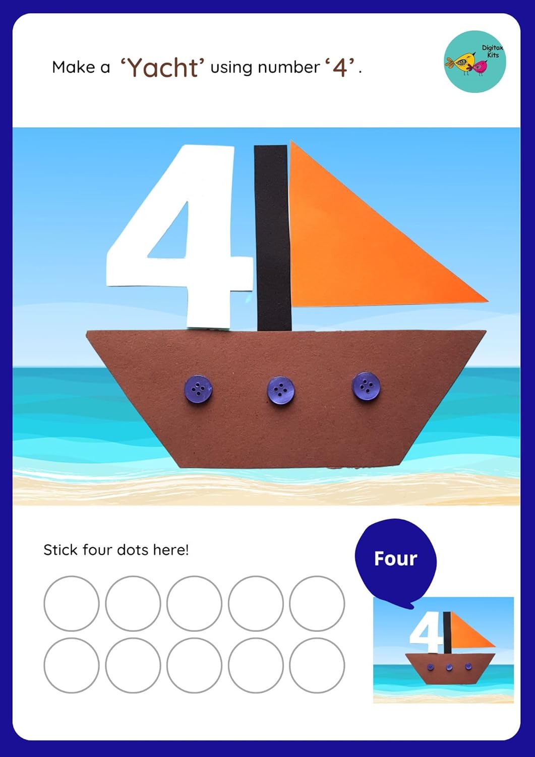 Digitox Kits Fun With Number DIY Activity Kit - DIGI115