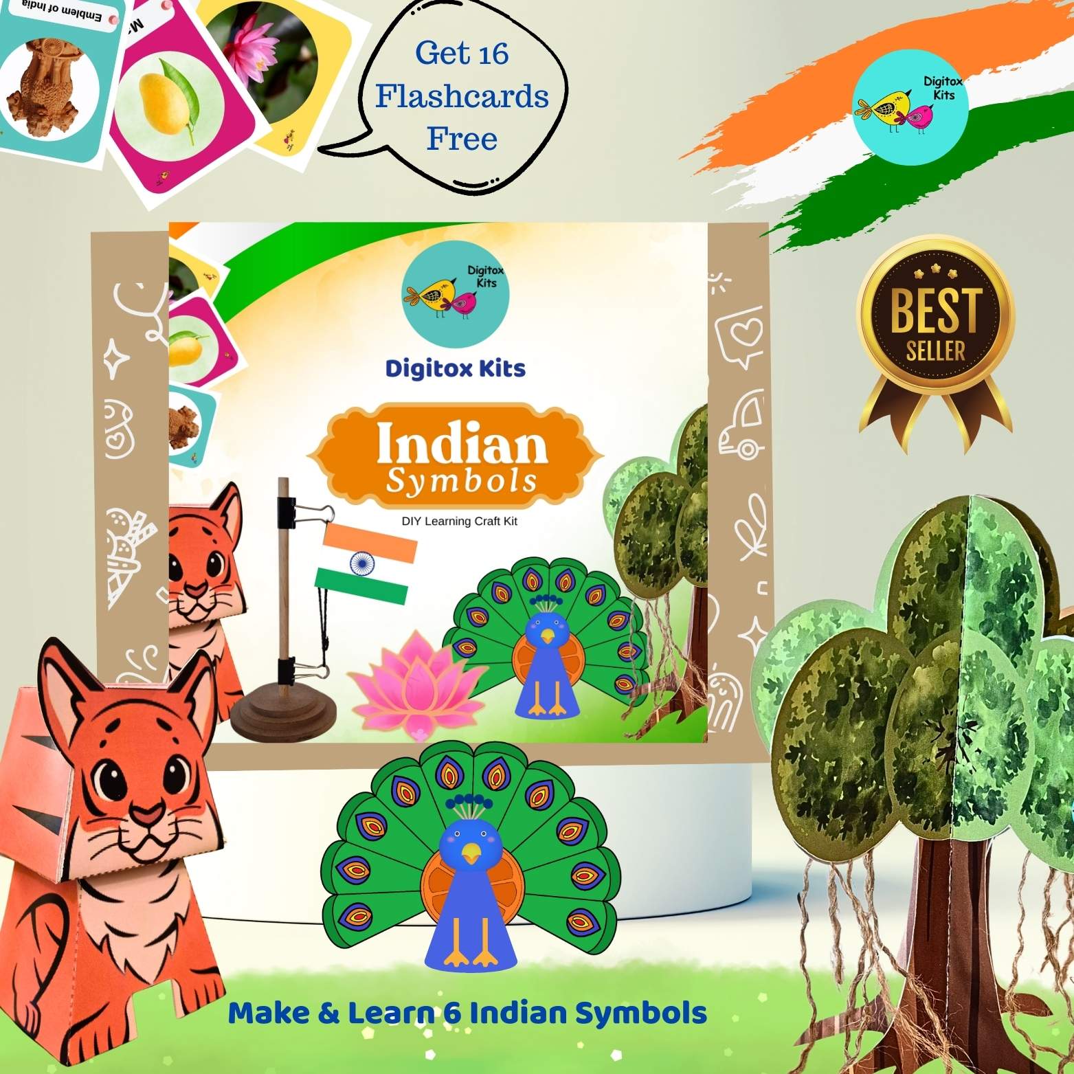 Digitox Kits India Symbols DIY Activity Kit - DIGI117