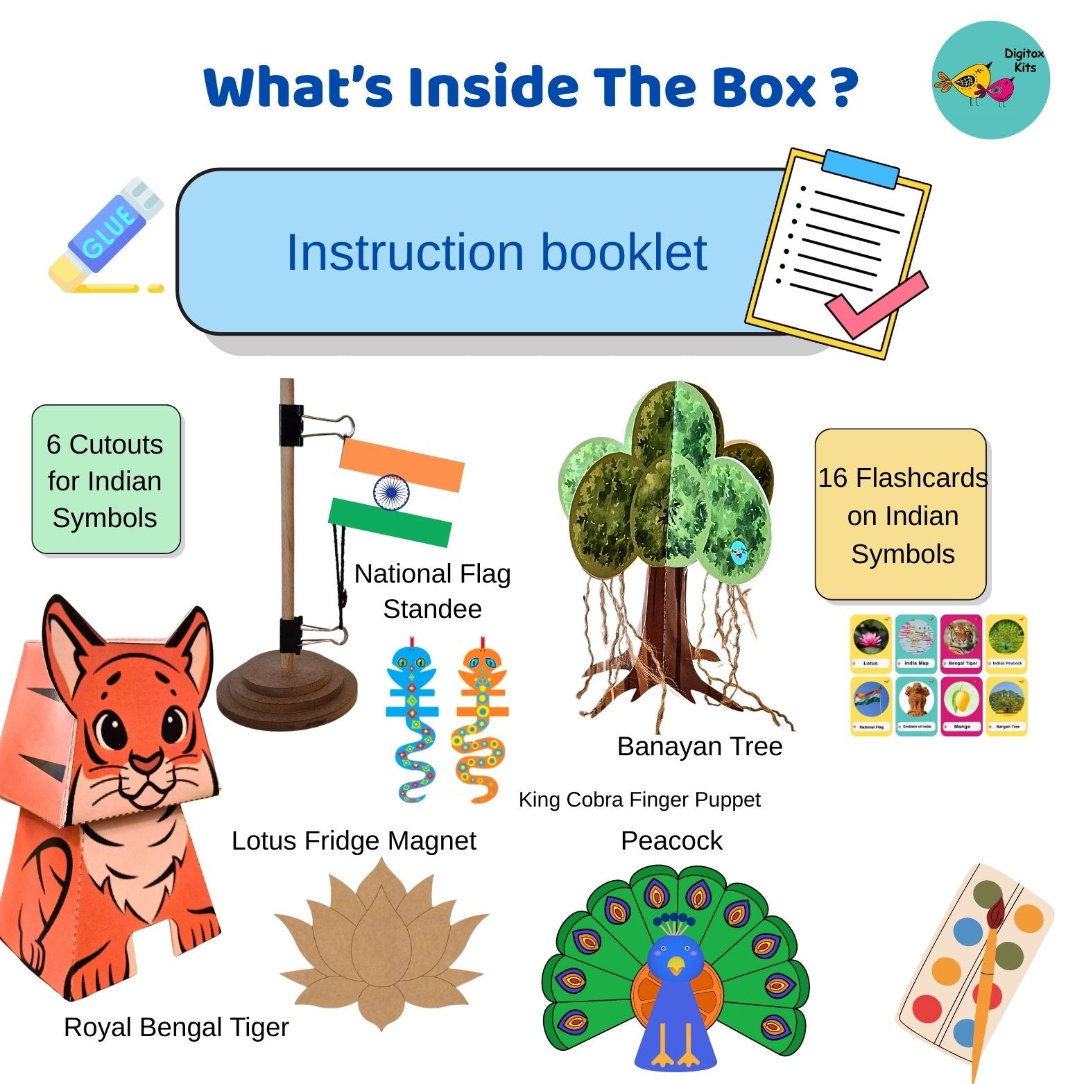 Digitox Kits India Symbols DIY Activity Kit - DIGI117