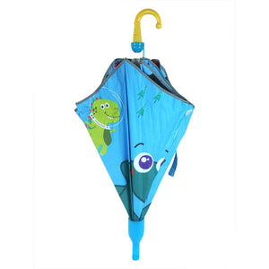 Dino Car Drive Canopy Umbrella for Kids, 5 yrs - 8yrs - Monsoon Wear