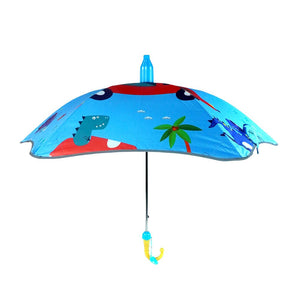 Dino Car Drive Canopy Umbrella for Kids, 5 yrs - 8yrs - Monsoon Wear
