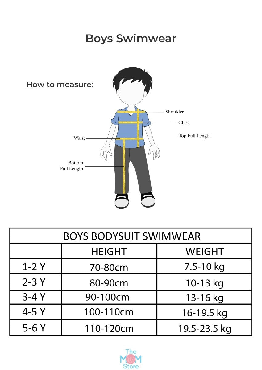 Dino Dive Boys Swimsuit - KSW-SG-DNDV-1-2