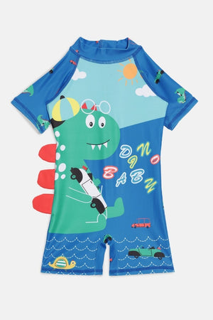 Dino Dive Boys Swimsuit - KSW-SG-DNDV-1-2