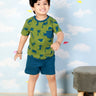 Dino Print Boys Casual Set - KCW-DNPBS-1-2